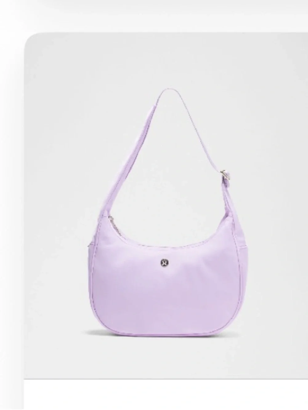 NWT lululemon city essentials shoulder Bag 4L Lavender frost/gold